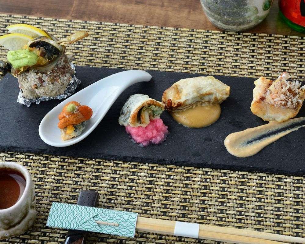 新鮮な魚介と旬の野菜を天ぷらとして心斎橋でじっくり味わう